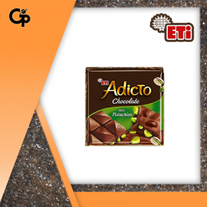 ETI Adicto Chocolate with Pistachios 60g