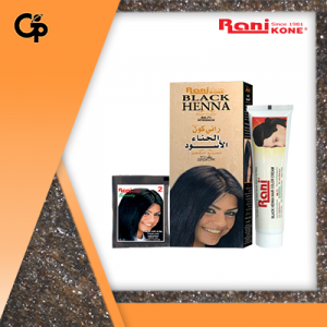 Ranikone Henna Cream Black Hair Color (RK 71) 50g