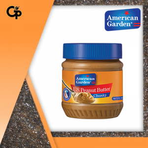 American Garden Peanut Butter Chuky 340g