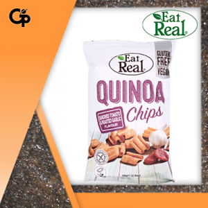 Eat Real Quinoa Chips Sundried Tomato & Roasted Garlic 80g
