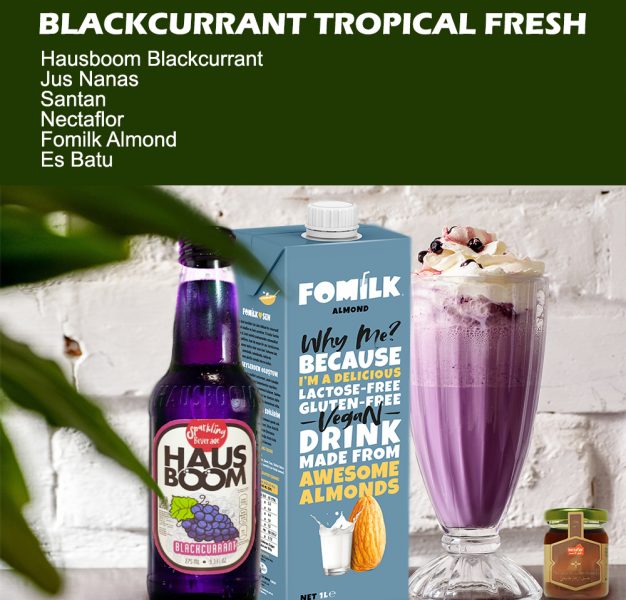 Resep Blackcurrant Tropical Fresh